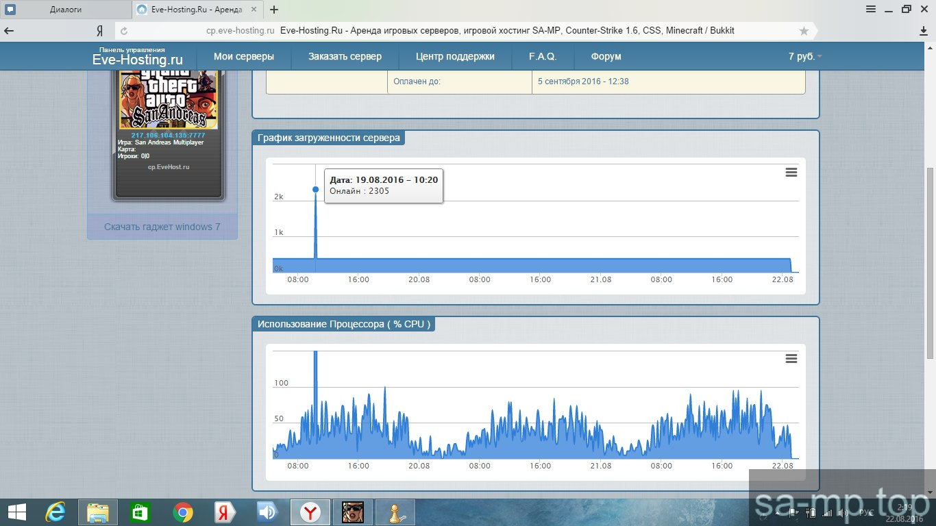 samp fakeonline bug by evehost